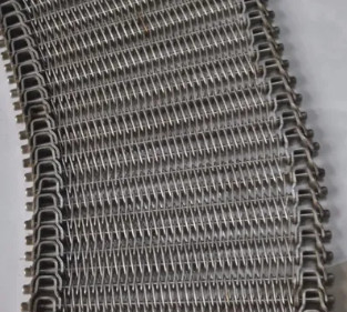 Rantai Logam Spiral Dutch Weave Mesh Wire Fabric Untuk Conveyor Belt