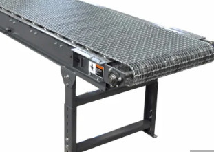 316SS Uni Chain Driven Belt Conveyor Mesh Link Untuk Memanggang