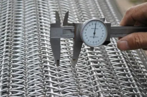 Sabuk Konveyor Didorong Rantai Stainless Steel Wire Mesh