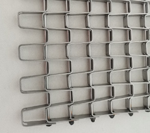 Stainless Steel Honeycomb Compound Wire Mesh Metal Untuk Sabuk Konveyor Makanan