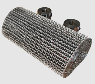 Sabuk Konveyor Stainless Steel Kawat Datar Karbon Di Industri Makanan