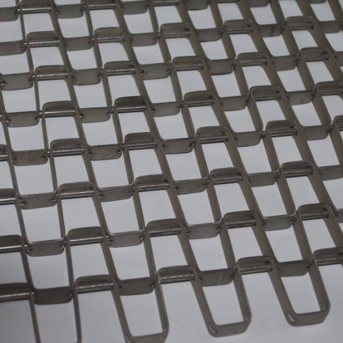 Rantai Sabuk Konveyor Coklat Buah Ketahanan Korosi yang Disesuaikan Didorong 9