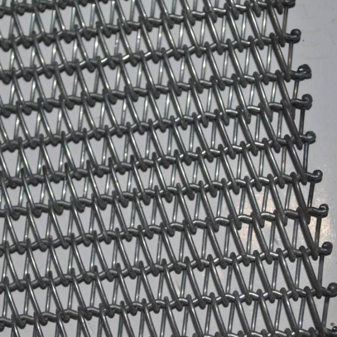 Rantai Sabuk Konveyor Coklat Buah Ketahanan Korosi yang Disesuaikan Didorong 13