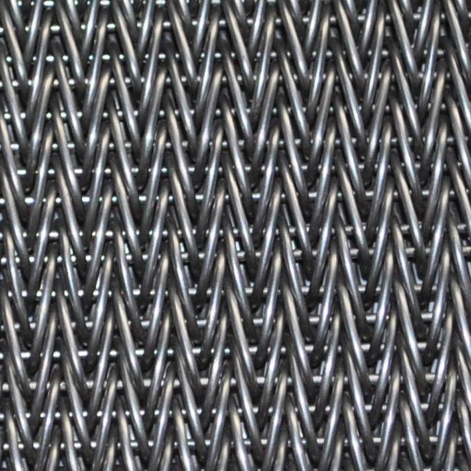 Rantai Sabuk Konveyor Coklat Buah Ketahanan Korosi yang Disesuaikan Didorong 12