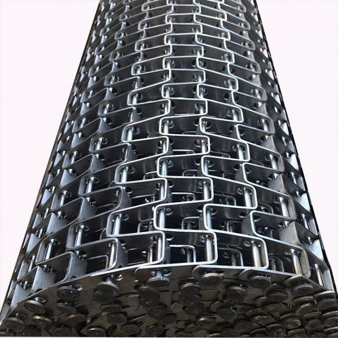 SUS316L Stainless Steel Conveyable Conveyor Belt Fabrikasi Kawat Mesh 10