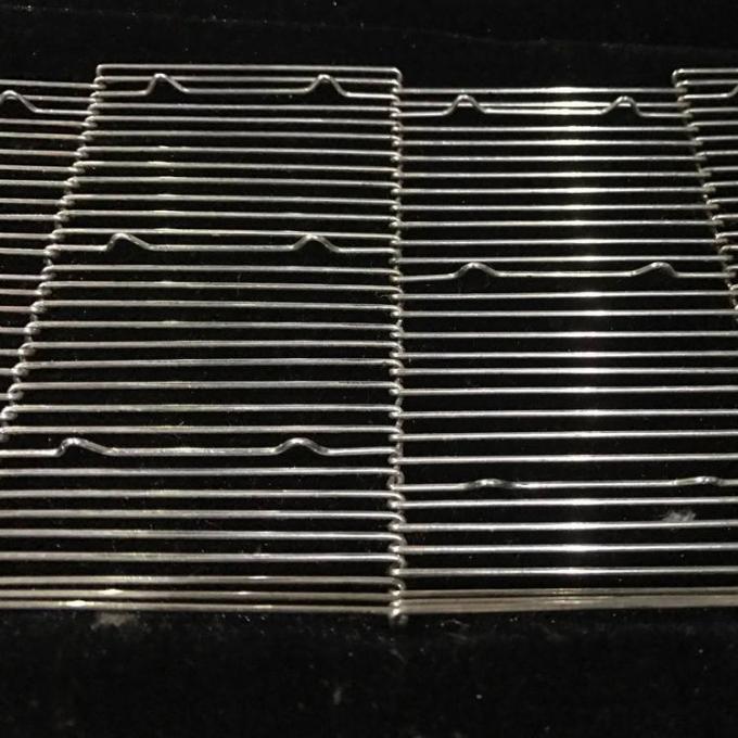 SUS316L Stainless Steel Conveyable Conveyor Belt Fabrikasi Kawat Mesh 17